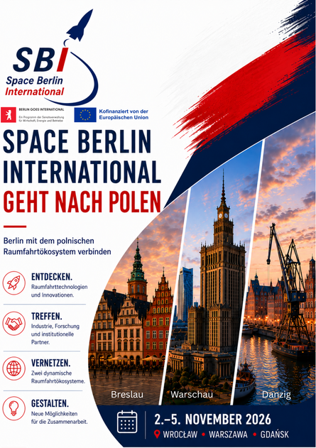 Delegationsreise nach Polen| Space Berlin, Raumfahrt